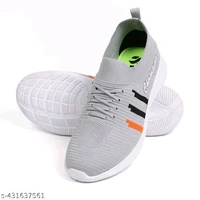 Unique  Latest Attractive Casual -Sports Shoes - Gray, IND-8