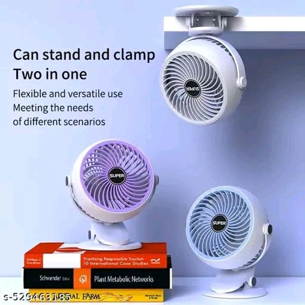 Stylish Mini Fans - Gray