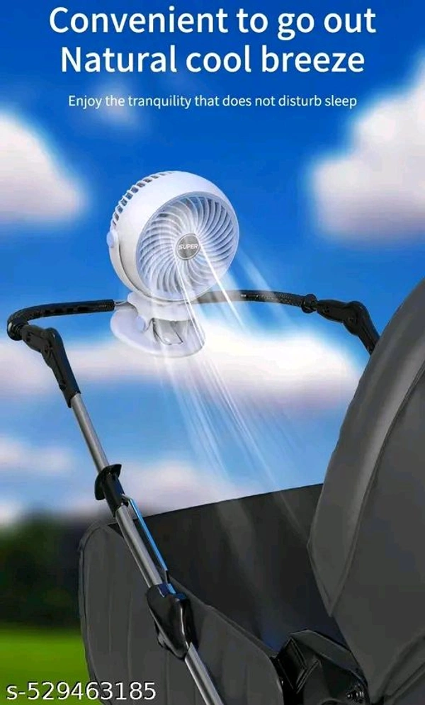 Stylish Mini Fans - Gray