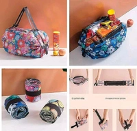 Reusable Folding Shopping Bag, Waterproof Travel Luggage Portable Foldable Shopping Bag