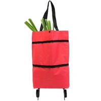 Foldable Shopping Cart with Wheels