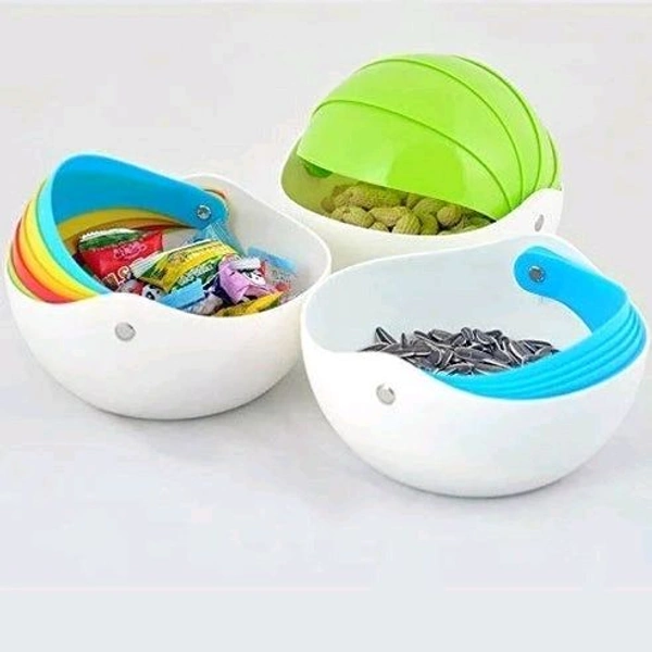 Multipurpose Colorful Storage, Tissue, Nuts, Chocolates Storage Box (Random Colour)