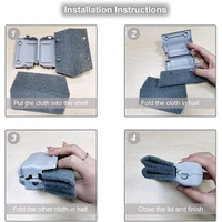 Sliding Window Cleaning Brush (Random Color)