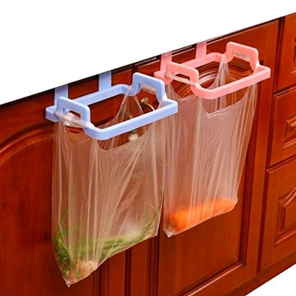 Garbage Bag Napkin Hanger, Kitchen Plastic Garbage Bag Holder, Dustbin, Towel Rack, Bathroom, Office, Schools - 1pc (Only Hanger).