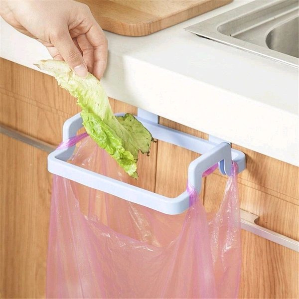 Garbage Bag Napkin Hanger, Kitchen Plastic Garbage Bag Holder, Dustbin, Towel Rack, Bathroom, Office, Schools - 1pc (Only Hanger).