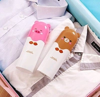 Cartoon Animal Toothbrush Box Plastic Tooth Mug Plastic Toothpaste Case (Random Color)