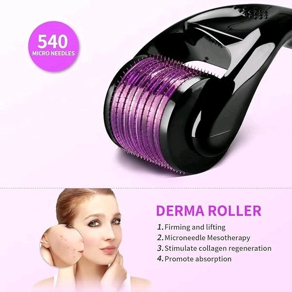 Derma Roller for Face – Microneedle Skin Care Tool for Anti-Aging & Scar Repair