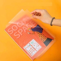 30pcs Transparent Sticker Book Covers in 3 Sizes (10 each: Small, Medium, Large) - Clear Matte Finish for Crafts & School Textbook