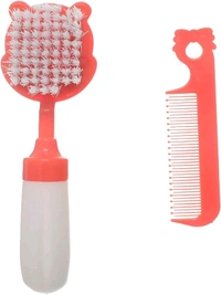 Panda Plastic Comb with Brush