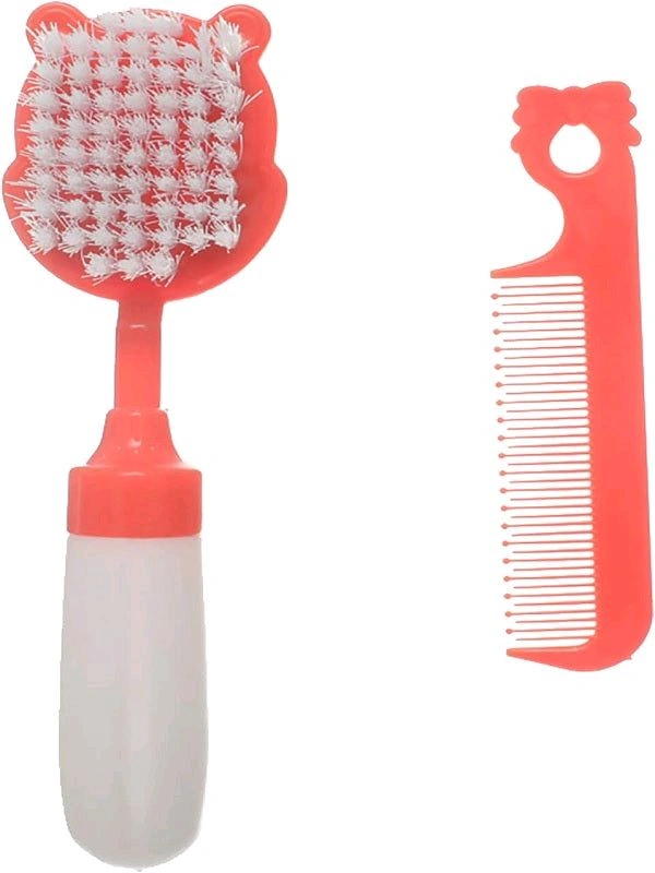 Panda Plastic Comb with Brush