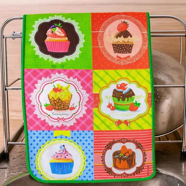 Soft Fabric Towel (Random Print)