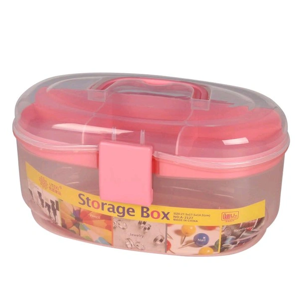 Large Capacity Multipurpose Storage Box for Home, Office & Organization