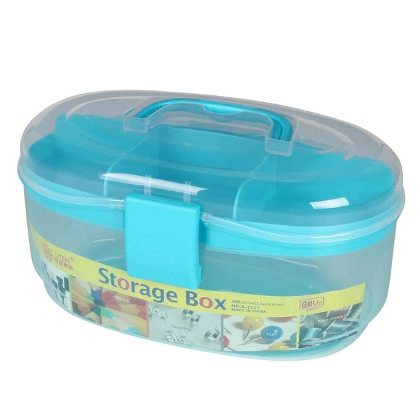 Large Capacity Multipurpose Storage Box for Home, Office & Organization