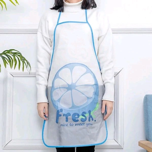 Fruit Print Waterproof Apron