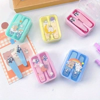 2 Pcs/Set Kids Nail Clippers, Cute Portable Household Nail Scissors, Manicure Tool Set