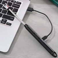 USB Rechargeable Lighter, Rechargeable Electric Gas Lighter Plasma Flameless Windproof USB Lighter 360° Flexible Neck Arc to Light Puja Lamps, Gas Stove, Candles