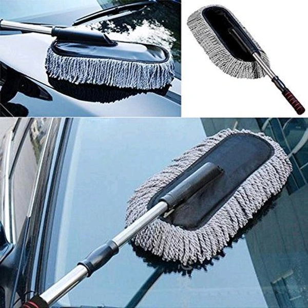 Telescopic Fabric Car Cleaning Brush Duster