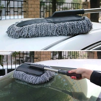 Telescopic Fabric Car Cleaning Brush Duster