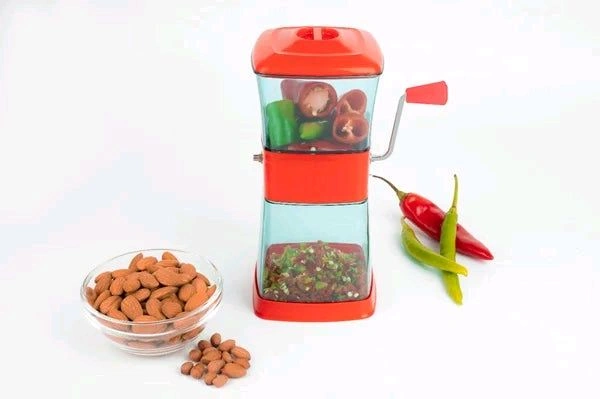 Plastic Dry Fruit & Vegetable Cutter, Onion, Chilly, Dry Fruit & Vegetable Chopper for Kitchen Stainless Steel Blade Jumbo Chilly Cutter Slicer0