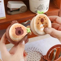 Folding Mirror Comb, Small Size 2 in 1 Folding Makeup Mirror (Random Design)