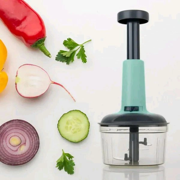 650ml Hand-Press 2 In 1 Vegetable Chopper