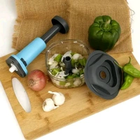 650ml Hand-Press 2 In 1 Vegetable Chopper