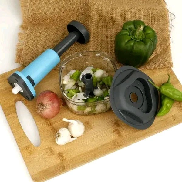 650ml Hand-Press 2 In 1 Vegetable Chopper