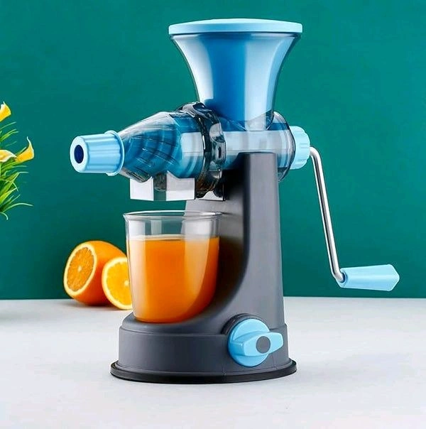 Hand Juicer Machine Manual Juice Maker For Home (Random Color)