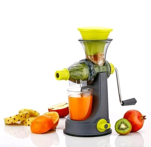 Hand Juicer Machine Manual Juice Maker For Home (Random Color)