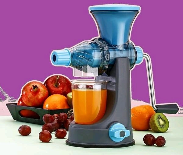 Hand Juicer Machine Manual Juice Maker For Home (Random Color)