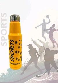 Sports Water Bottle - 500 ml- 1 Pcs (Random Color)