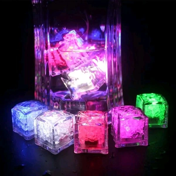 LED Ice Cube Light (Pack of 2 Pcs)