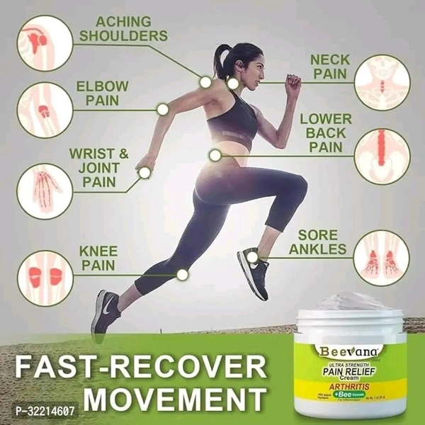 Bee Venom Pain Relief Cream 100gm, Pack of 2 Type:  Moisturising CreamsWithin 5-7 business days However, to find out an actual date of delivery, please enter your pin code.Instructions: Bee Venom Pain Relief Cream Neck, Knee, Hand, Foot, And Other Points. Apply 3-4 Times Per Day For 7-10 Days, Then As Needed.450