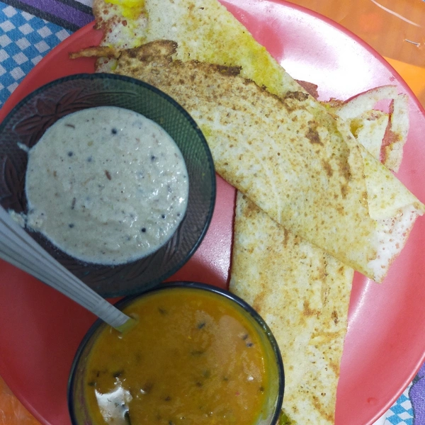 Dosa - white nd browns, pack of 2 dosa 