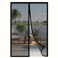 Magic Mesh Magnetic Screen Door – Hands-Free, Bug-Free, Easy Install | SKVWORLD  