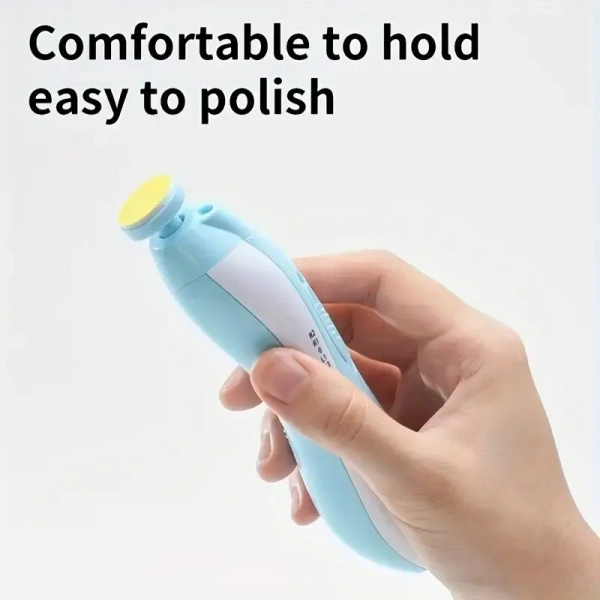 Baby Nail Trimmer – Safe, Electric, Gentle & Silent Baby Nail Cutter | SKVWORLD 