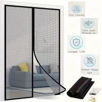 Magic Mesh Magnetic Screen Door – Hands-Free, Bug-Free, Easy Install | SKVWORLD  