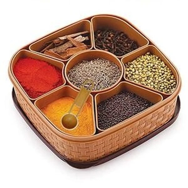 Masala Rangoli Box Dabba for keeping Spices