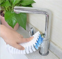 FLEXIBLE PLASTIC CLEANING BRUSH FOR HOME, KITCHEN AND BATHROOM,