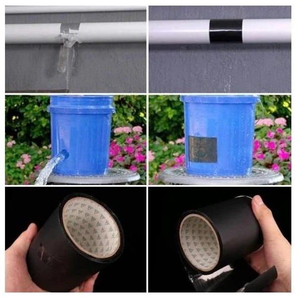 SKVWORLD Flex Tape – Ultra-Strong, Waterproof Repair Tape for Instant Leak Sealing, Cracks, Pipes, Roofs, Pools & More!