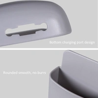 1487 4 Pic WALL MOUNTED STORAGE CASE WITH MOBILE PHONE CHARGING HOLDER