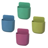 1487 4 Pic WALL MOUNTED STORAGE CASE WITH MOBILE PHONE CHARGING HOLDER