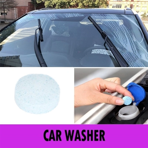 SKVWORLD Car Wiper Detergent Effervescent Tablets – Powerful Cleaning for a Crystal-Clear Windshield!