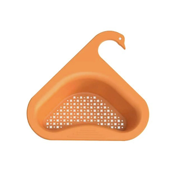SWAN DRAIN STRAINER FOR DRAINING KITCHEN WASTE IN SINKS AND WASH BASINS.