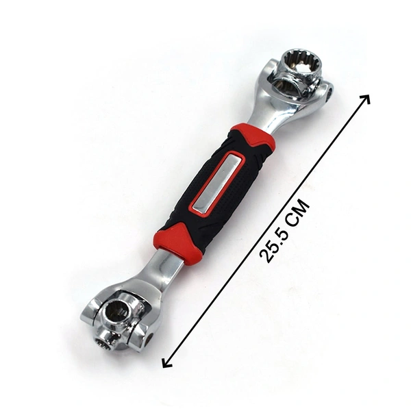 SOCKET POINT UNIVERSAL CAR REPAIR 360 DEGREE FIXED SQUARE, HEX, TORX HAND TOOL WRENCH
