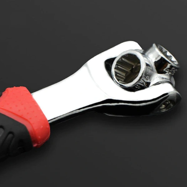 SOCKET POINT UNIVERSAL CAR REPAIR 360 DEGREE FIXED SQUARE, HEX, TORX HAND TOOL WRENCH