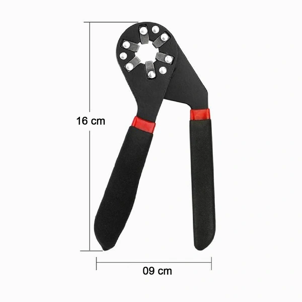 MULTI-FUNCTION HEXAGON UNIVERSAL WRENCH ADJUSTABLE BIONIC PLIER SPANNER REPAIR HAND TOOL