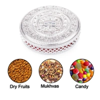 ROUND CANDY BOX, DRY FRUIT BOX FOR KITCHEN STORAGE HOME DECOR