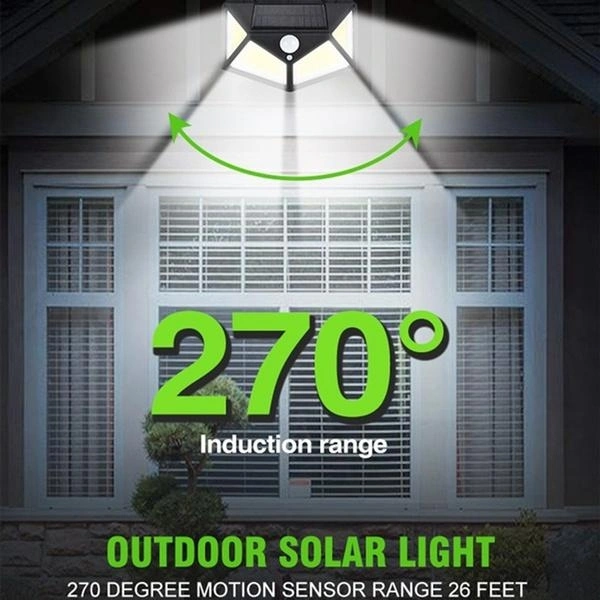 SOLAR LIGHTS FOR GARDEN LED SECURITY LAMP FOR HOME, OUTDOORS PATHWAYS