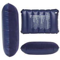VELVET AIR INFLATABLE TRAVEL PILLOW (BLUE)